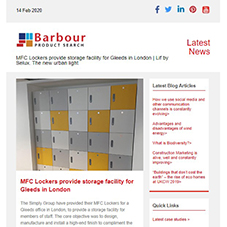 MFC Lockers provide storage facility for Gleeds in London |  Lif by Selux. The new urban light